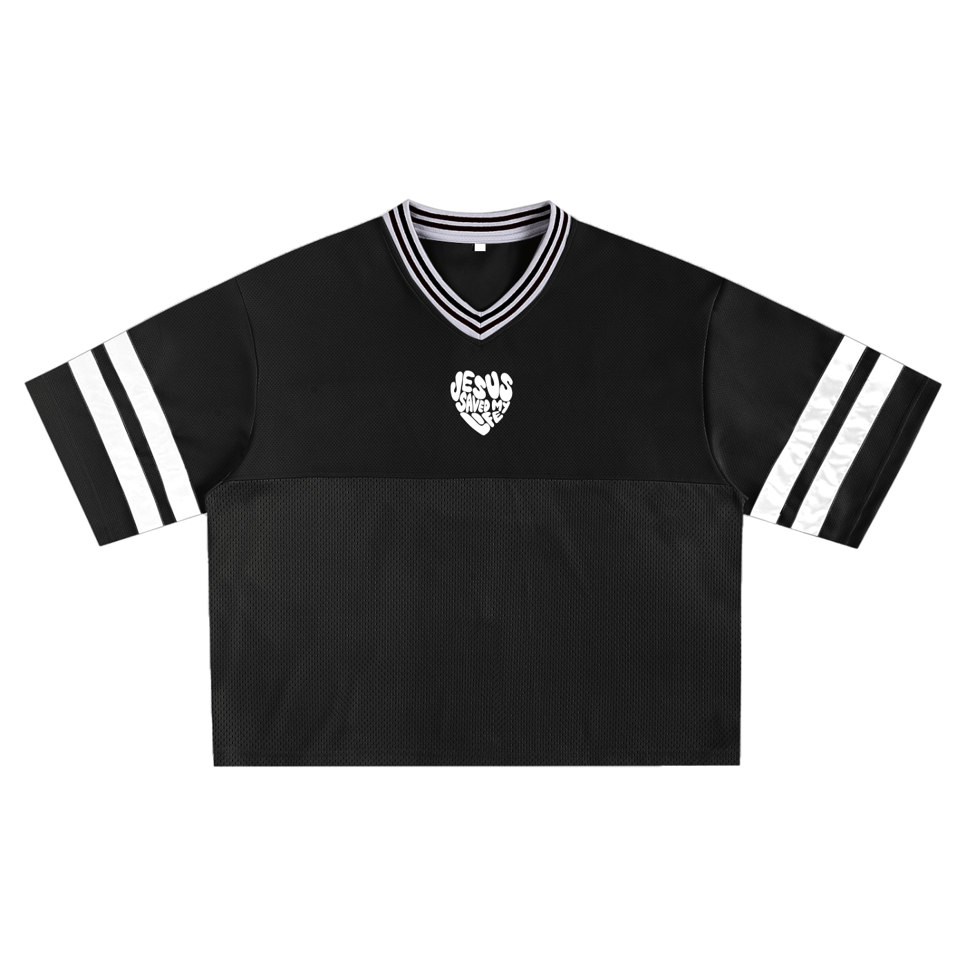 “Jesus Saved My Life” Boxy Jersey