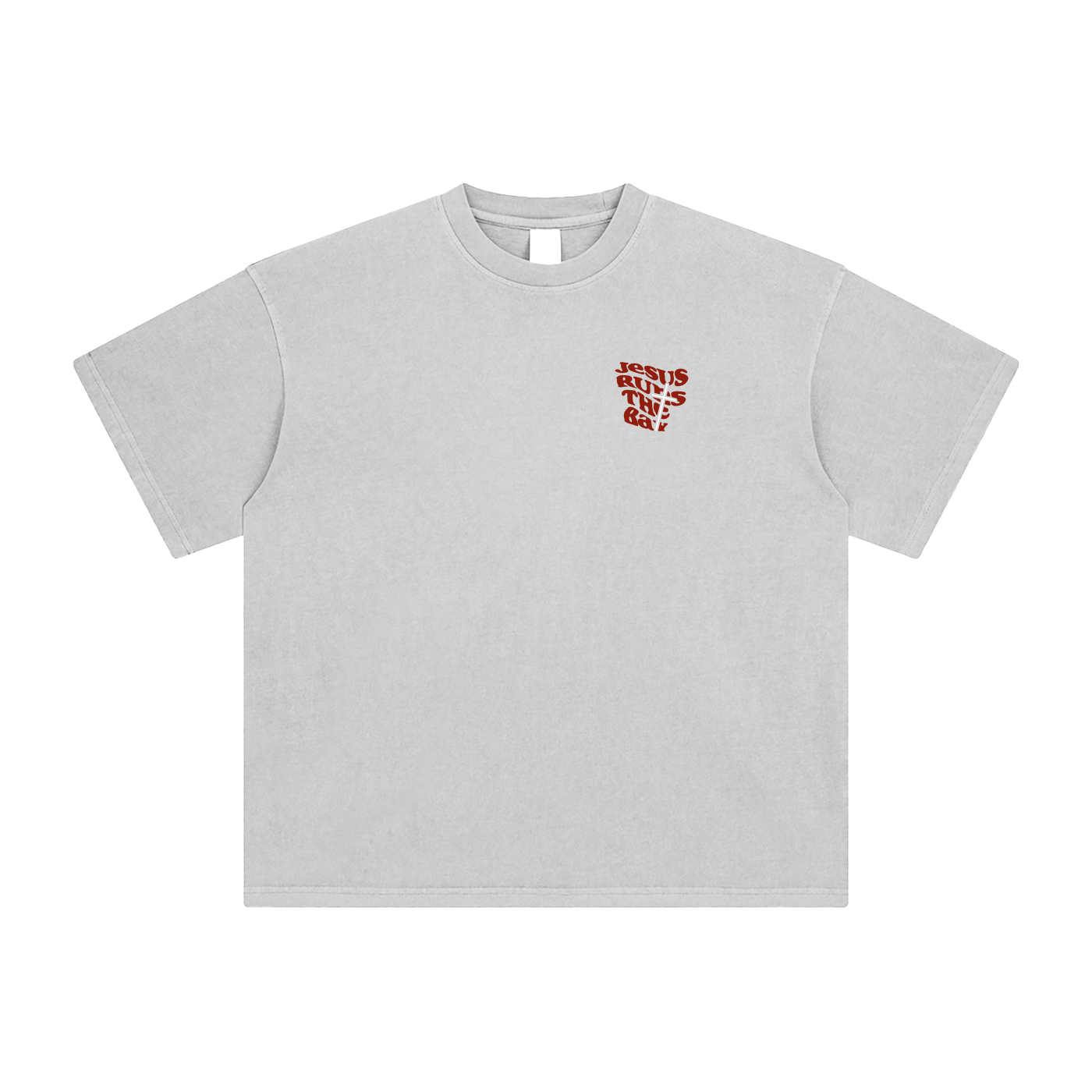 “Jesus Runs The Bay” Washed T-Shirt