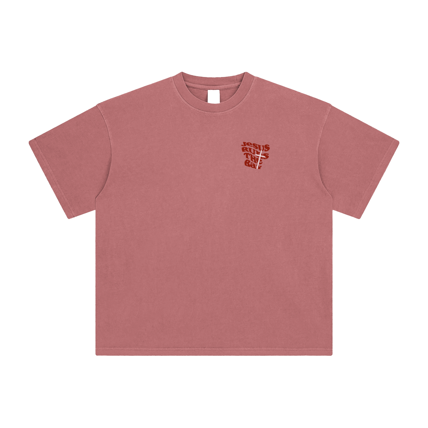 “Jesus Runs The Bay” Washed T-Shirt