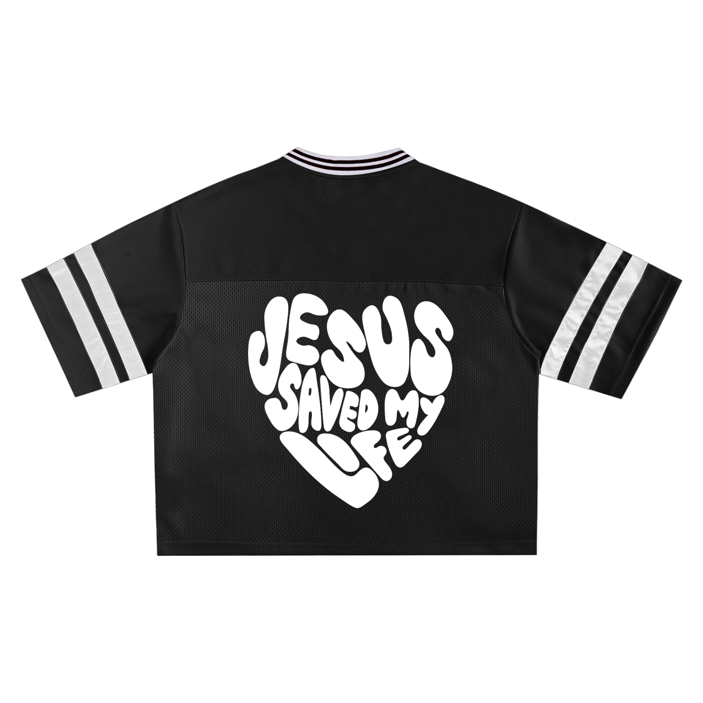 “Jesus Saved My Life” Boxy Jersey