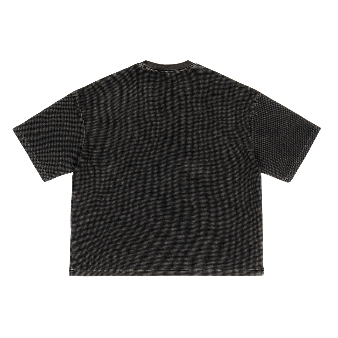 “Jesus Runs The Bay” Waffle Washed Boxy T-Shirt