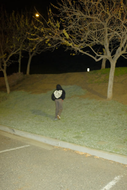 “Jesus Saved My Life” Black Zip-Up Hoodie