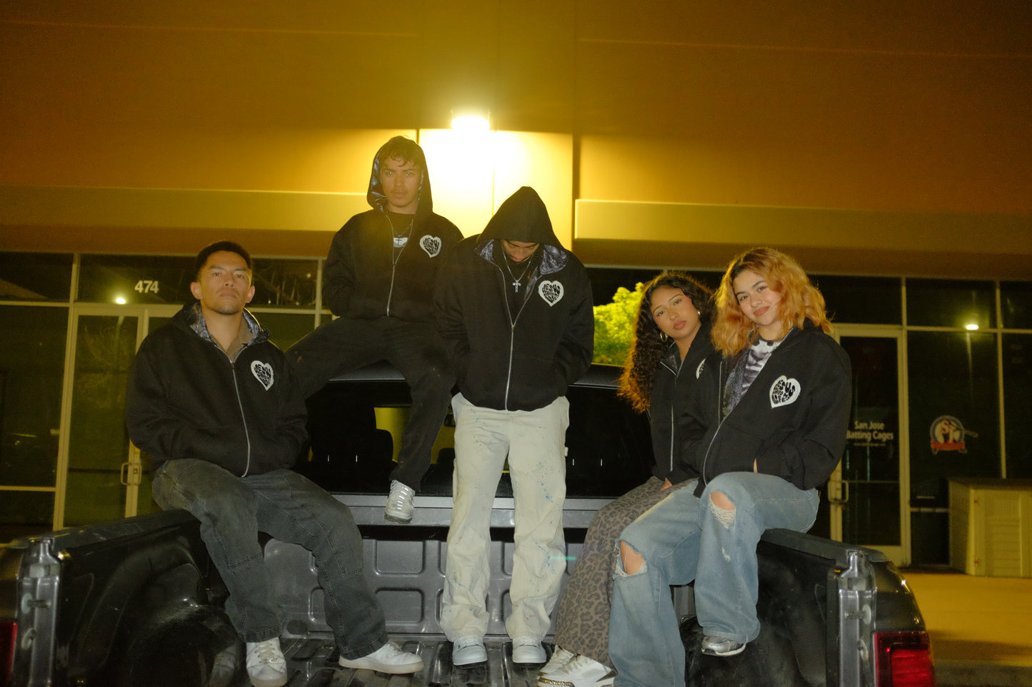 “Jesus Saved My Life” Black Zip-Up Hoodie