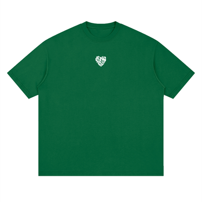 Minimal “Jesus Runs The Bay” Loose Drop Shoulder T-Shirt