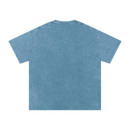 “Jesus Runs The Bay” Washed Oversized Cotton T-Shirt