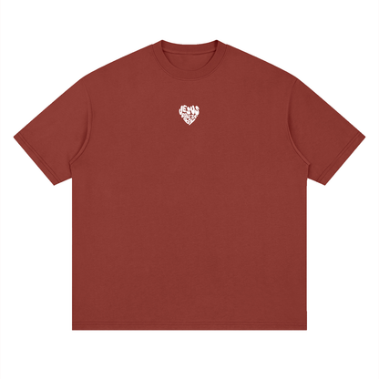 Minimal “Jesus Runs The Bay” Loose Drop Shoulder T-Shirt