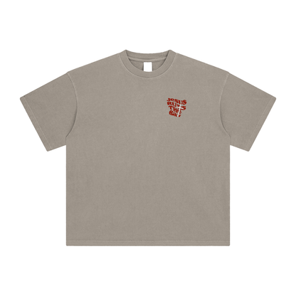 “Jesus Runs The Bay” Washed T-Shirt