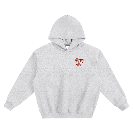 “Jesus Runs The Bay” Fleeced Boxy Hoodie