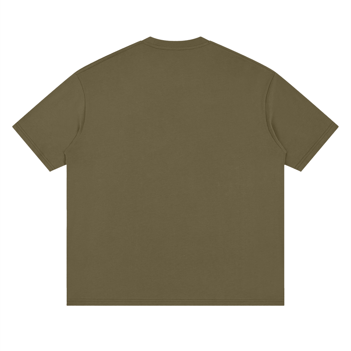 Minimal “Jesus Runs The Bay” Loose Drop Shoulder T-Shirt