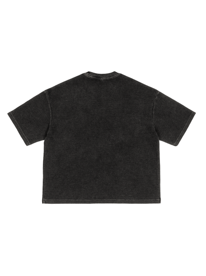 “Jesus Saved My Life” Waffle Washed Boxy T-Shirt